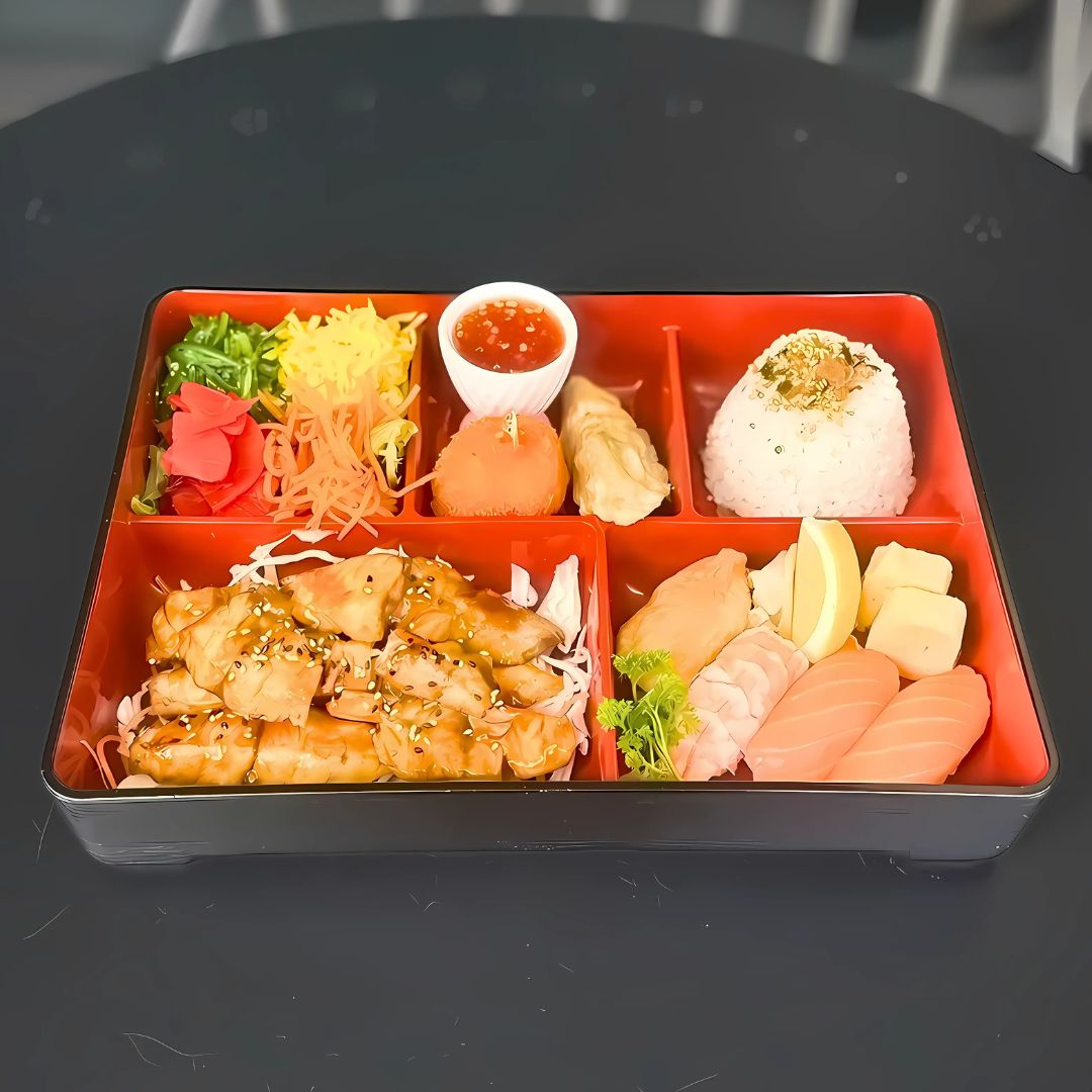 Teriyaki Barramundi Bento Box | Yurica Japanese Kitchen