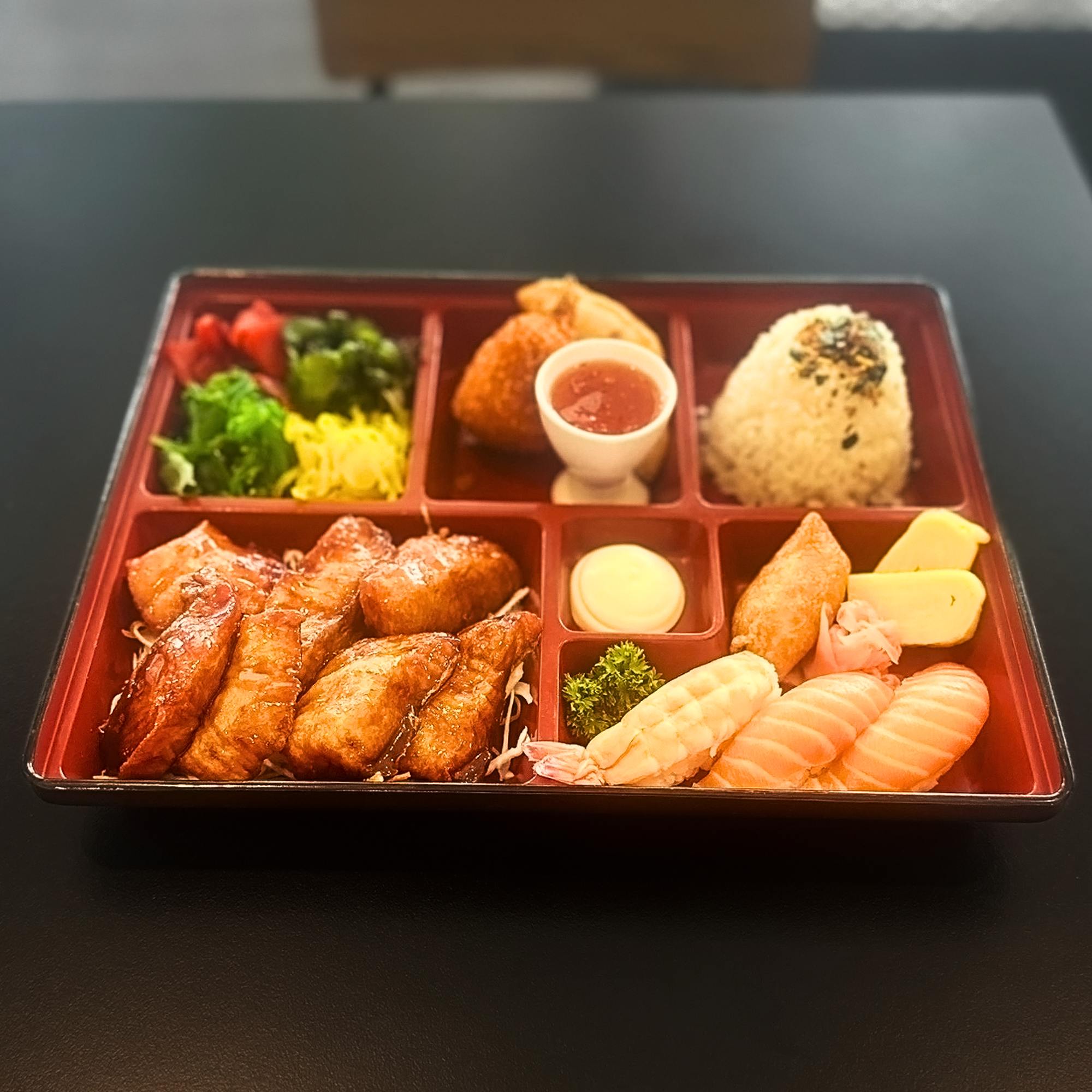 teriyaki-salmon-bento-box-yurica-japanese-kitchen-macquarie-park